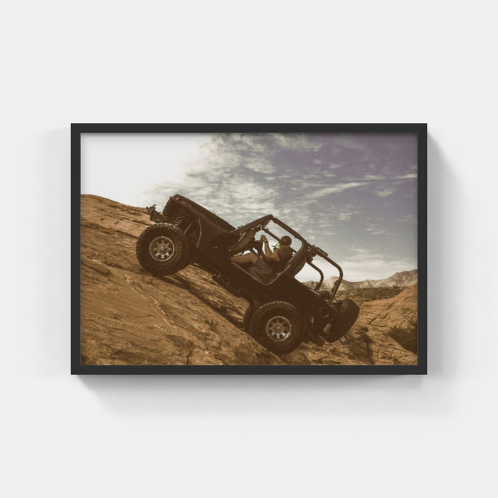 Car - Jeep - Desert - Neonbrand