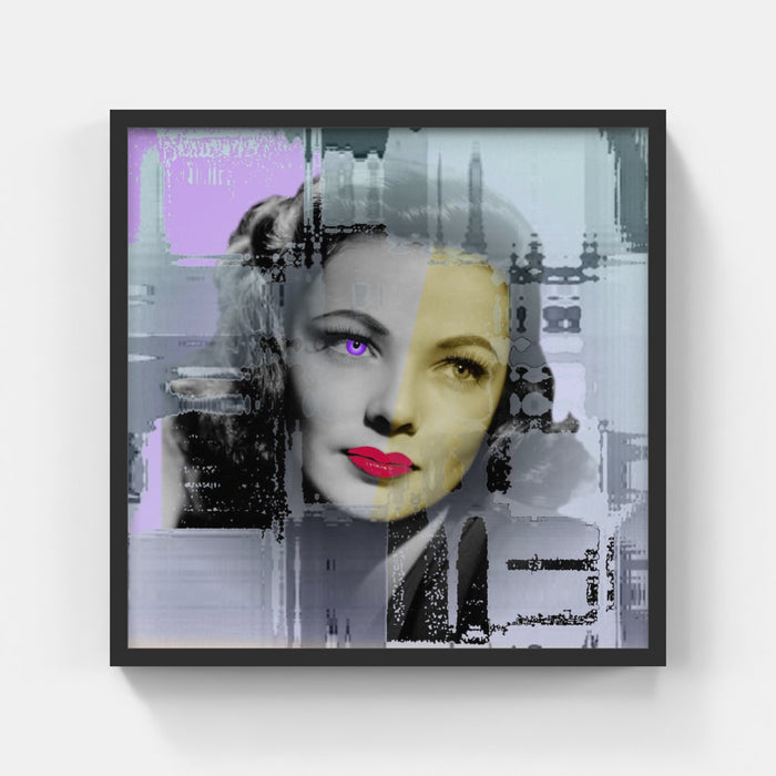 Purple, B - people - Pop Art - Actress