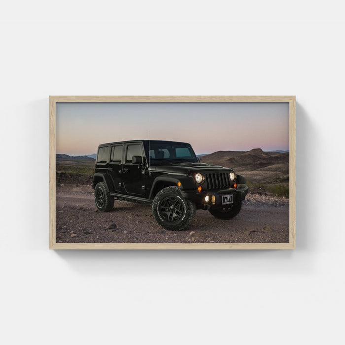 Car - Jeep - Desert - Neonbrand