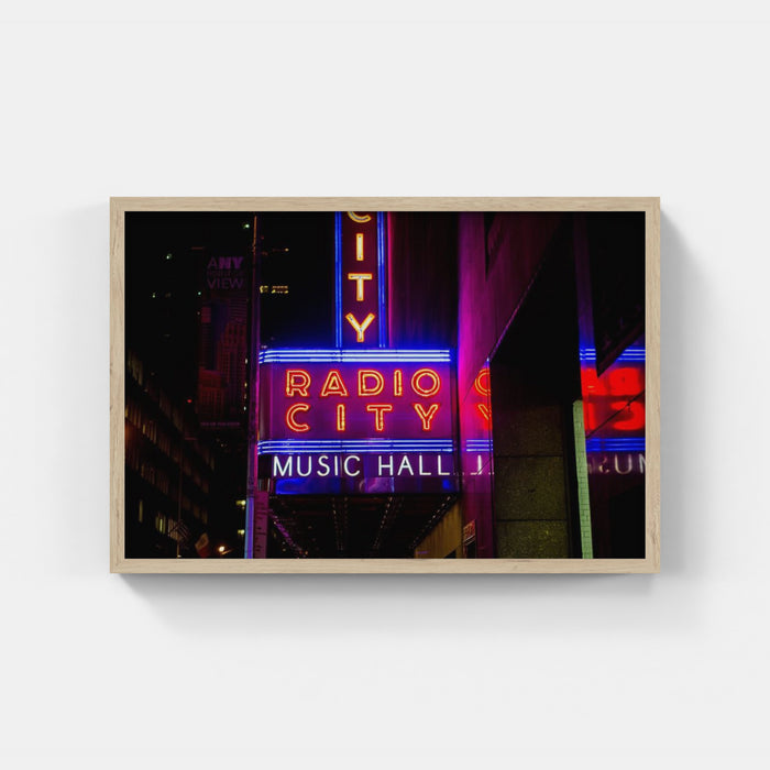 Radio City Neon Sign - JD Mason