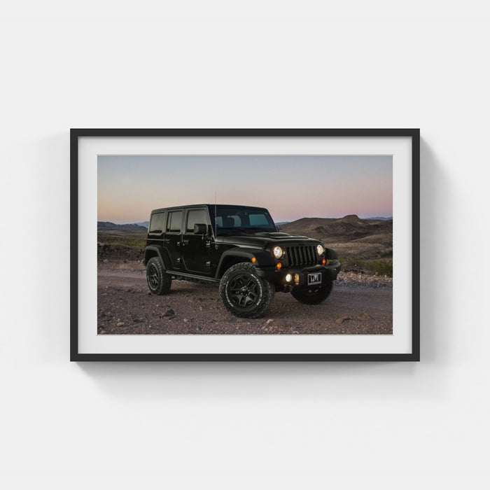 Car - Jeep - Desert - Neonbrand