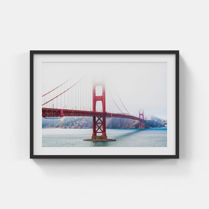 San Francisco - Golden Gate in Fog - Francisco De Legarreta