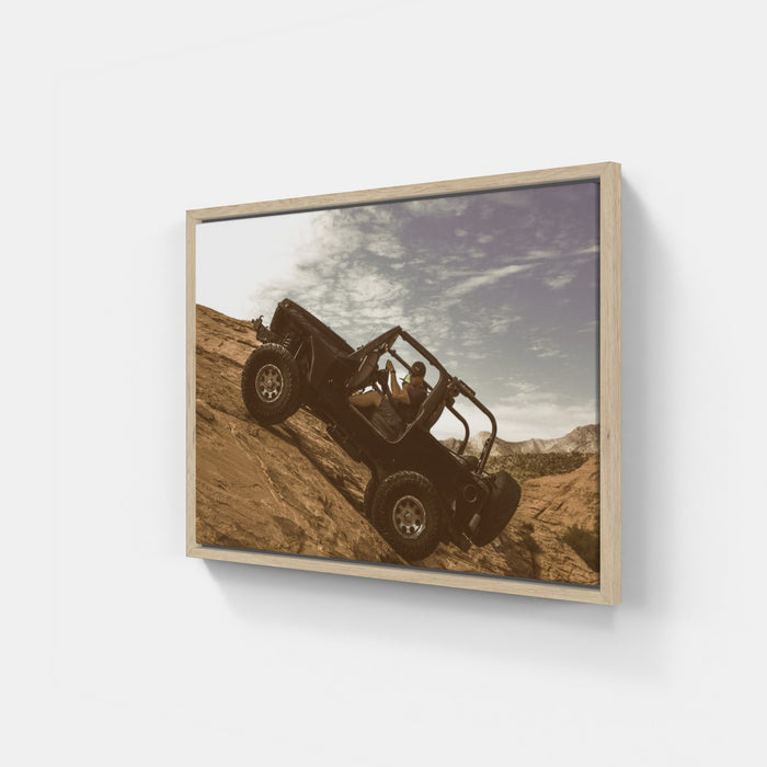 Car - Jeep - Desert - Neonbrand