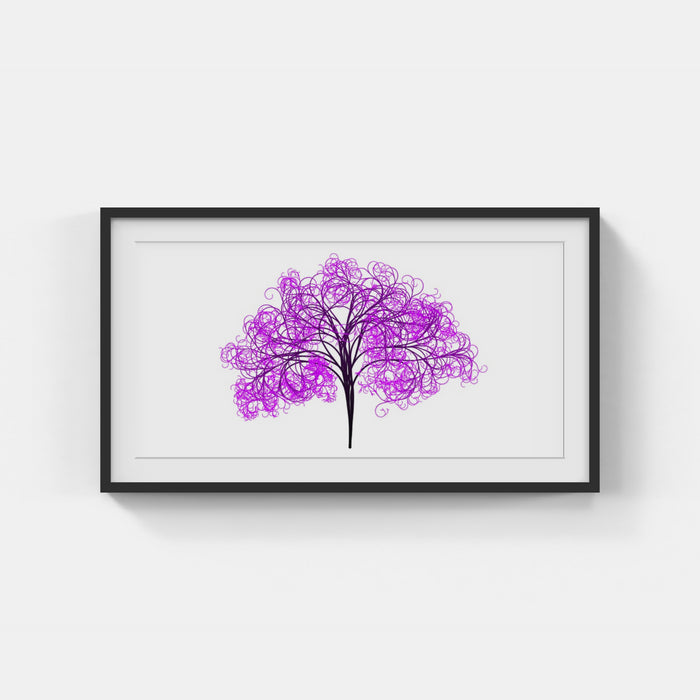 Art - Modern - Tree - White