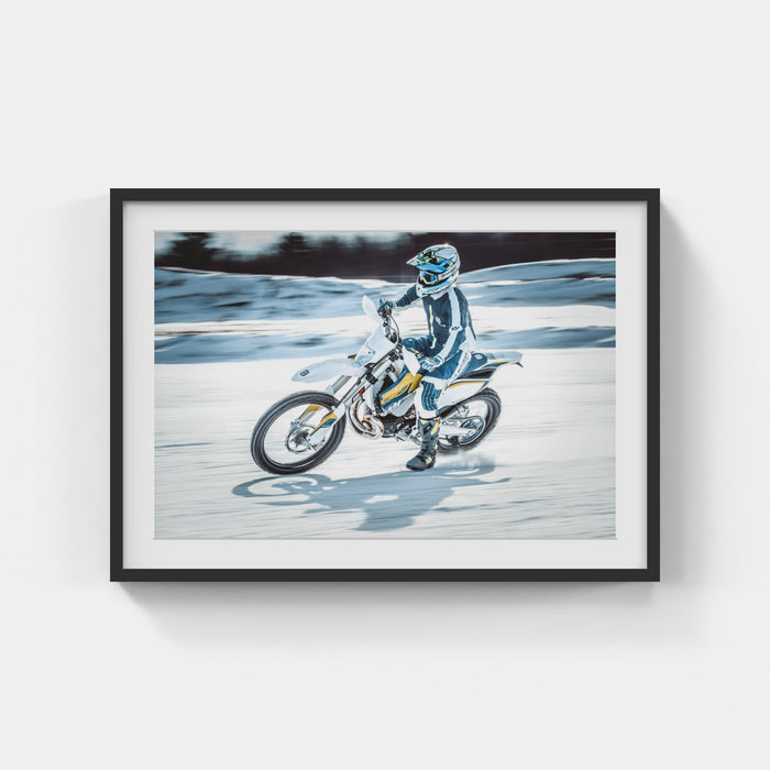 Bike - Race - White - Eric Michael