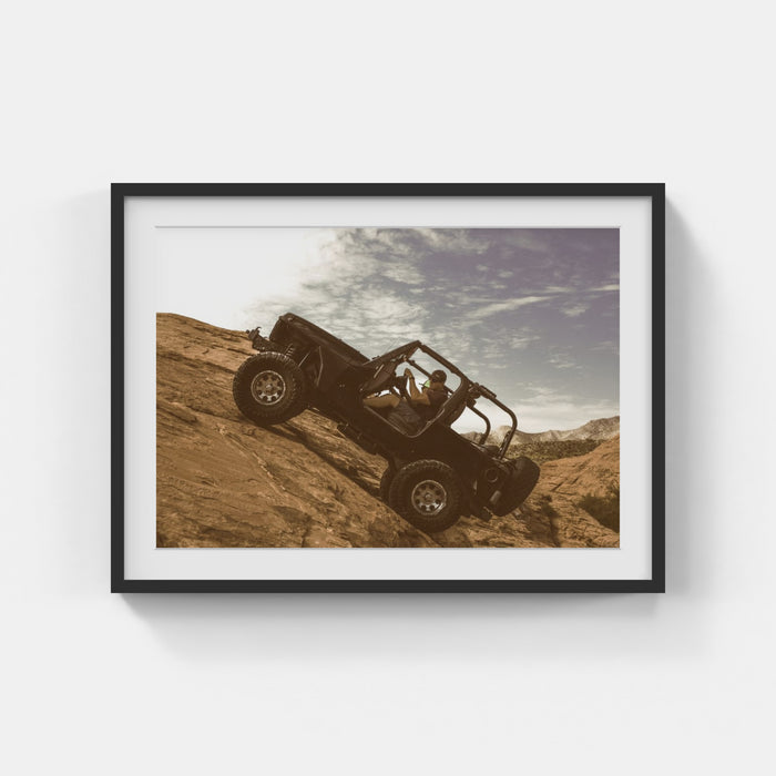 Car - Jeep - Desert - Neonbrand