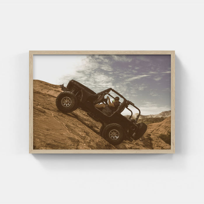 Car - Jeep - Desert - Neonbrand